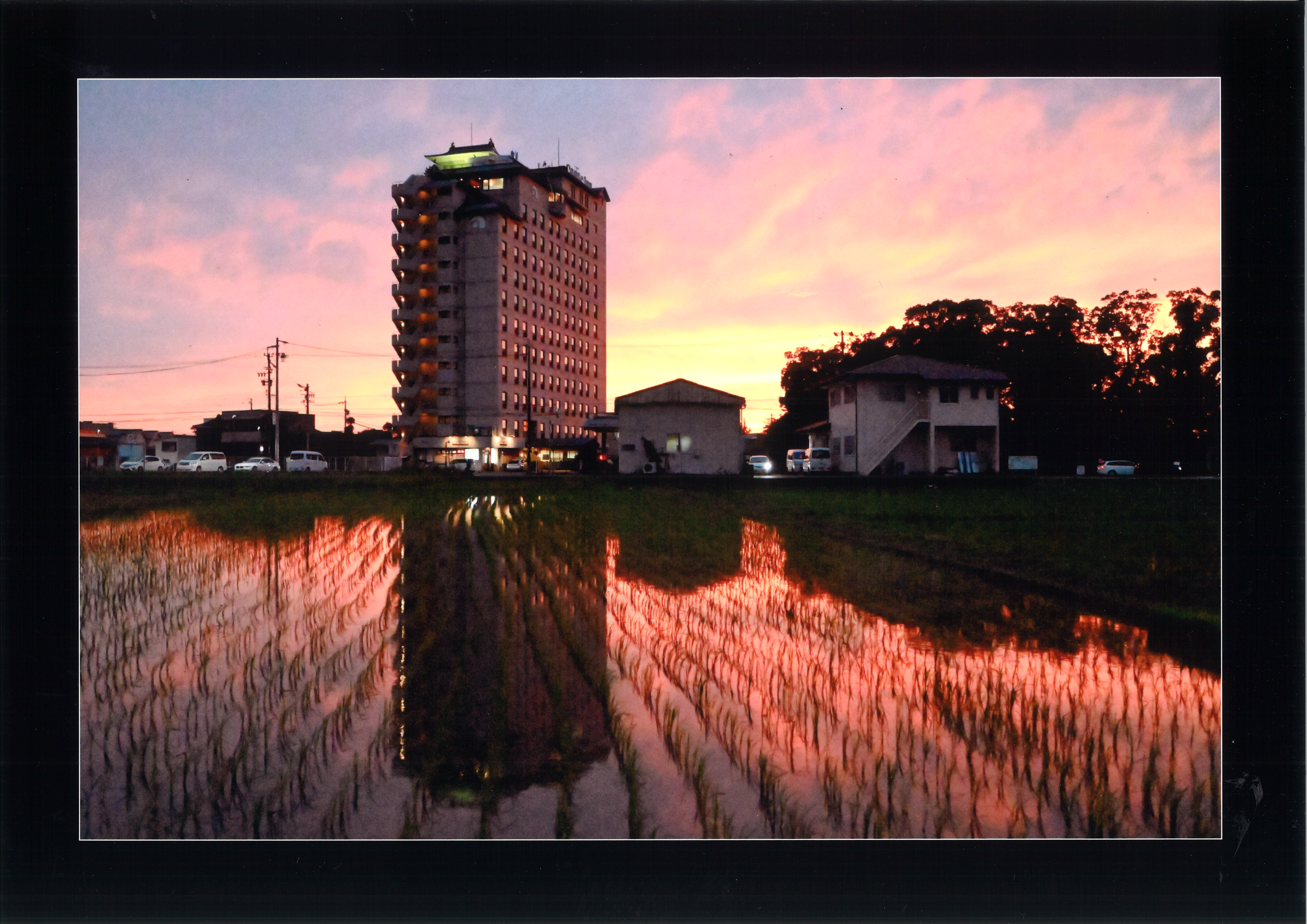 銅賞　夕映えのホテル